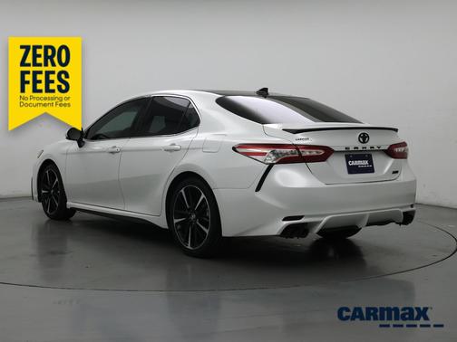 White 2020 Toyota Camry XSE