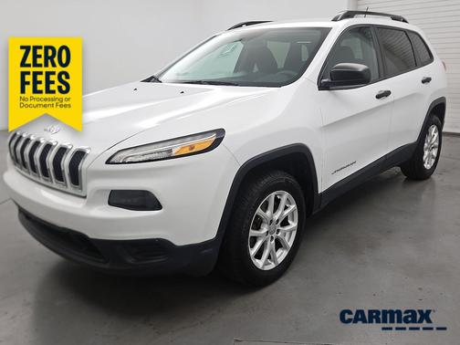 White 2016 Jeep Cherokee Sport