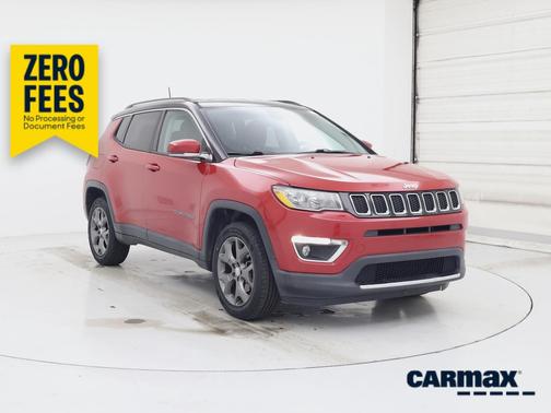 Red 2018 Jeep Compass Limited