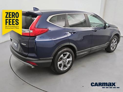 Blue 2017 Honda CR-V EX-L