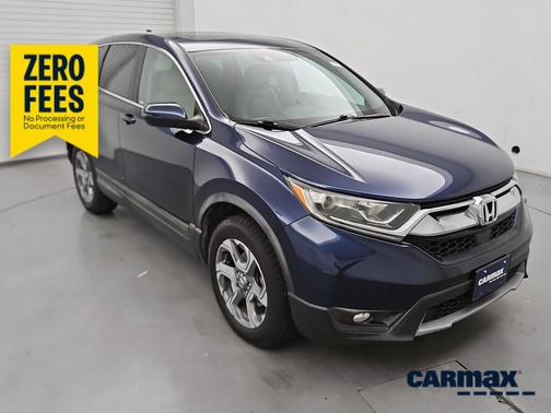 Blue 2017 Honda CR-V EX-L