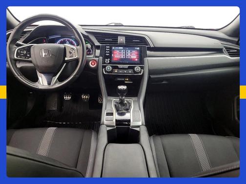 Red 2019 Honda Civic Sport