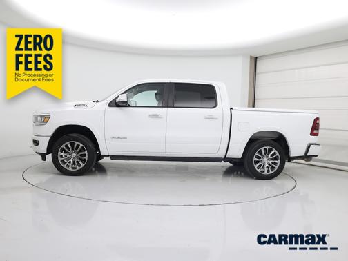 White 2021 RAM 1500 Laramie