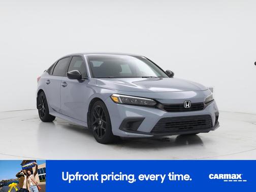 Gray 2022 Honda Civic Sport