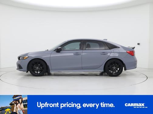 Gray 2022 Honda Civic Sport