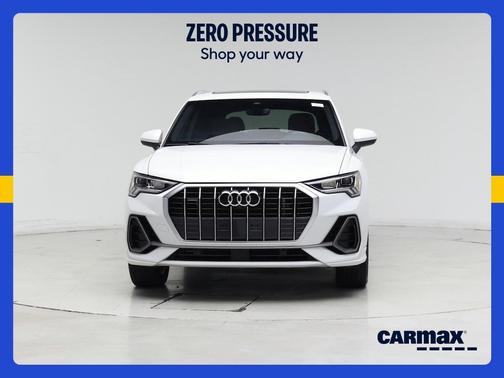 White 2022 Audi Q3 S-Line Premium Plus