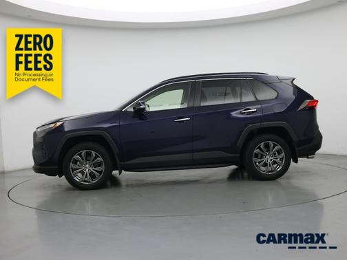 Blue 2023 Toyota RAV4 Limited