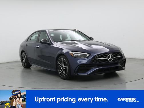 Blue 2024 Mercedes-Benz C-Class