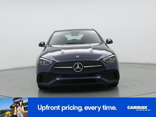 Blue 2024 Mercedes-Benz C-Class