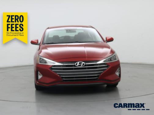 Burgundy 2019 Hyundai ELANTRA Value Edition