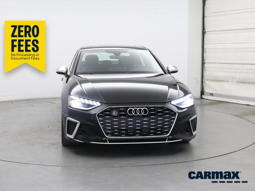 Black 2021 Audi S4 Premium Plus