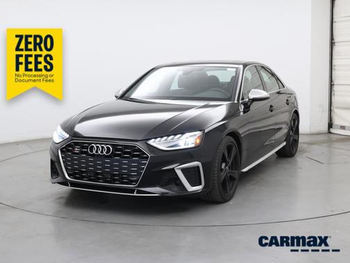 Black 2021 Audi S4 Premium Plus