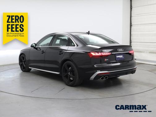 Black 2021 Audi S4 Premium Plus