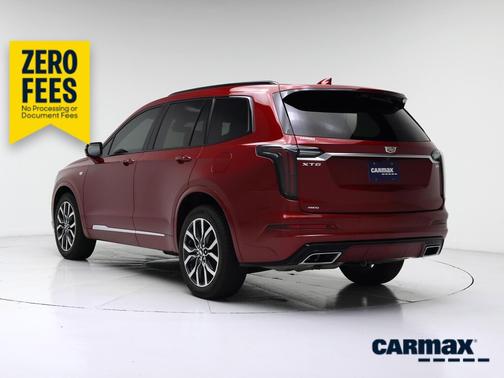 Red 2025 Cadillac XT6 Sport
