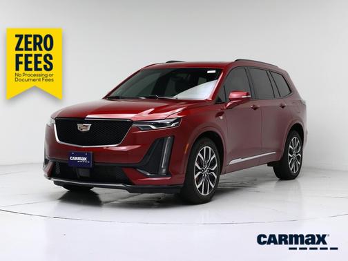 Red 2025 Cadillac XT6 Sport