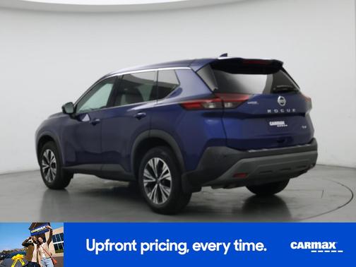 Blue 2021 Nissan Rogue SV