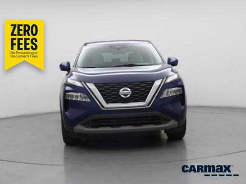 Blue 2021 Nissan Rogue SV