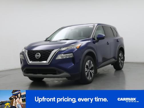 Blue 2021 Nissan Rogue SV
