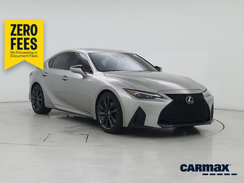Gray 2022 Lexus IS 350 F-Sport