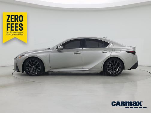 Gray 2022 Lexus IS 350 F-Sport