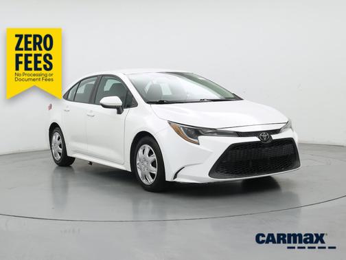 White 2020 Toyota Corolla LE