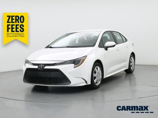 White 2020 Toyota Corolla LE