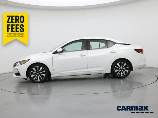 White 2023 Nissan Sentra SV