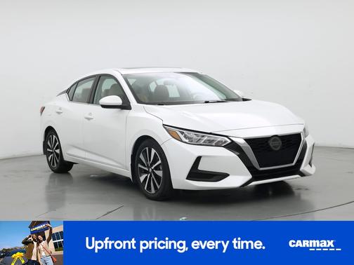 White 2023 Nissan Sentra SV