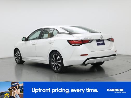 White 2023 Nissan Sentra SV