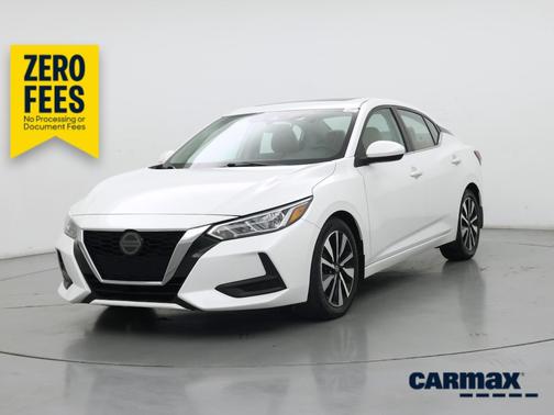 White 2023 Nissan Sentra SV