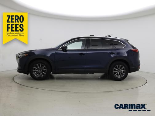 Blue 2022 Mazda CX-9 Touring