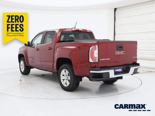 Red 2017 GMC Canyon SLE