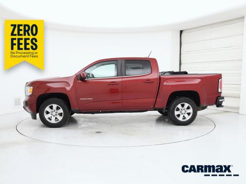 Red 2017 GMC Canyon SLE