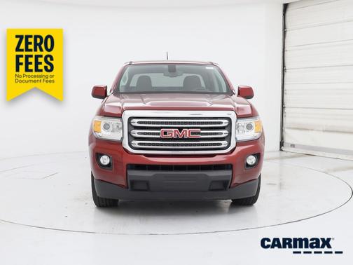 Red 2017 GMC Canyon SLE