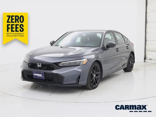 Gray 2025 Honda Civic Sport
