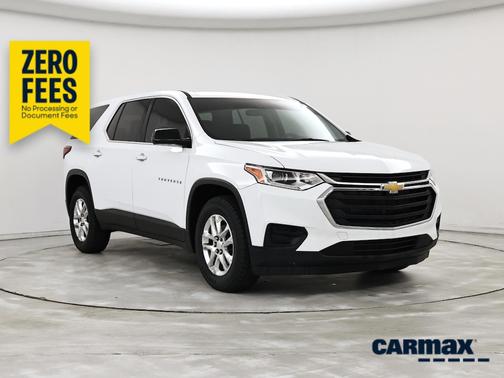 White 2020 Chevrolet Traverse LS