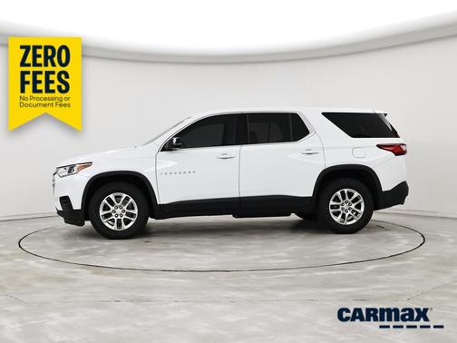 White 2020 Chevrolet Traverse LS