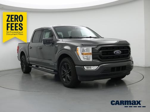 Gray 2021 Ford F-150 XLT