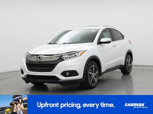 White 2021 Honda HR-V EX