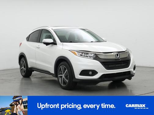 White 2021 Honda HR-V EX