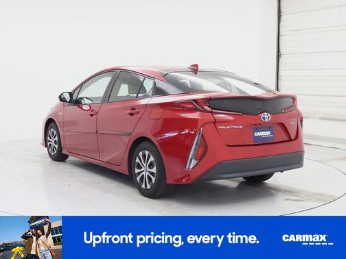 Red 2021 Toyota Prius Prime XLE