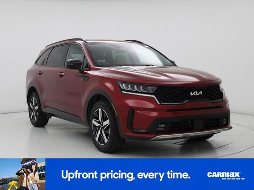 Red 2022 Kia Sorento EX