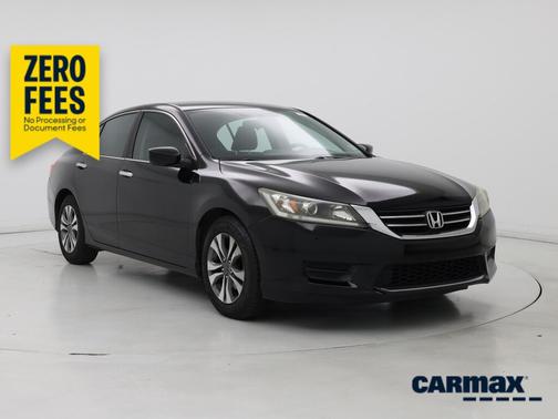 Black 2014 Honda Accord LX