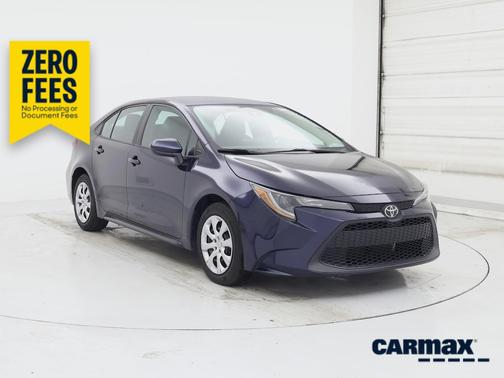 Blue 2022 Toyota Corolla LE