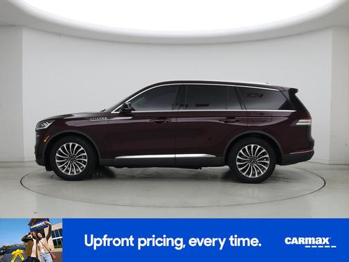 Red 2022 Lincoln Aviator Reserve