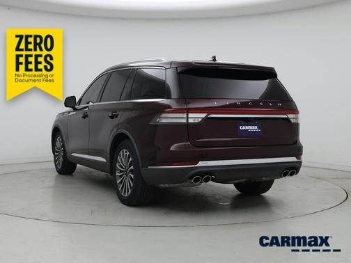 Red 2022 Lincoln Aviator Reserve