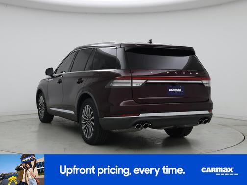 Red 2022 Lincoln Aviator Reserve