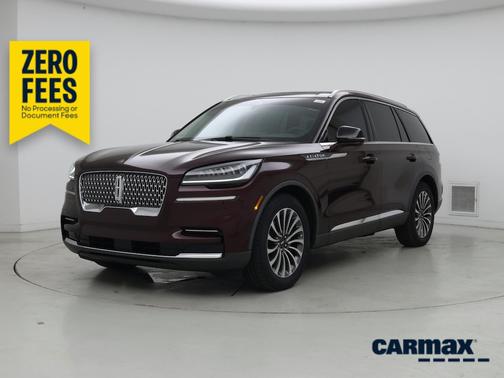 Red 2022 Lincoln Aviator Reserve