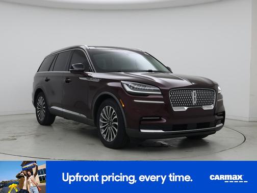 Red 2022 Lincoln Aviator Reserve