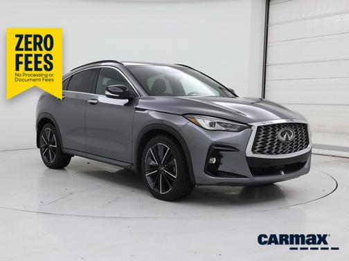 Gray 2023 INFINITI QX55 Luxe